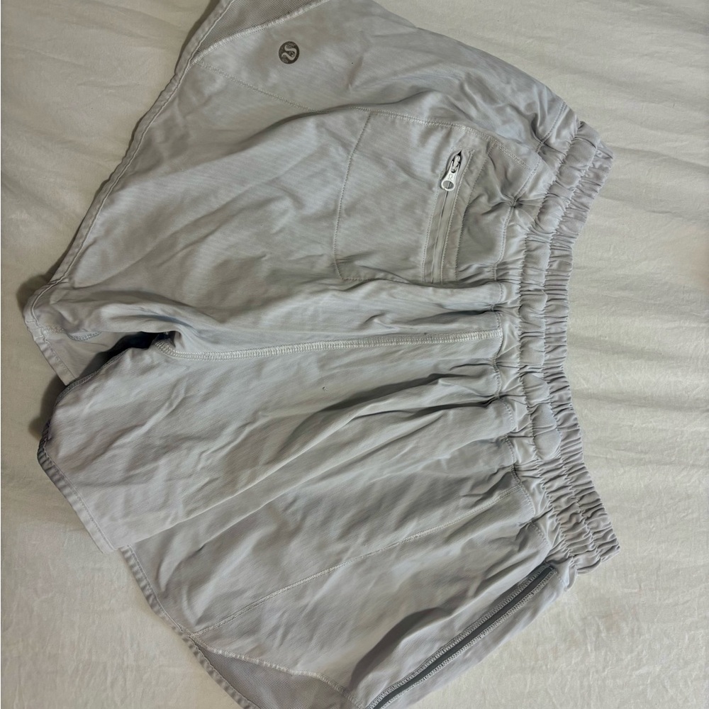 lululemon athletica white Athletic Shorts